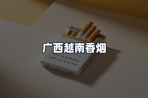 广西越南香烟